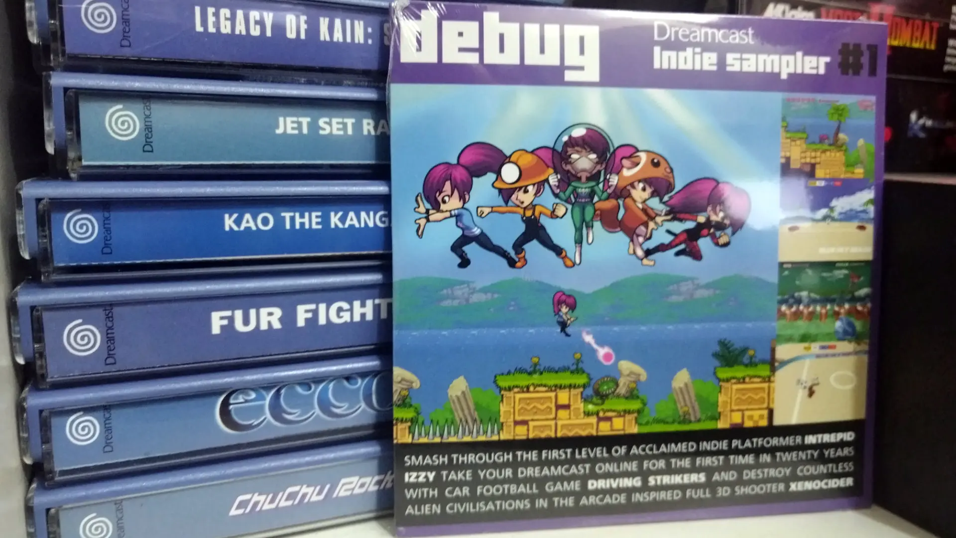 A photo of the Debug Indie Sampler #1