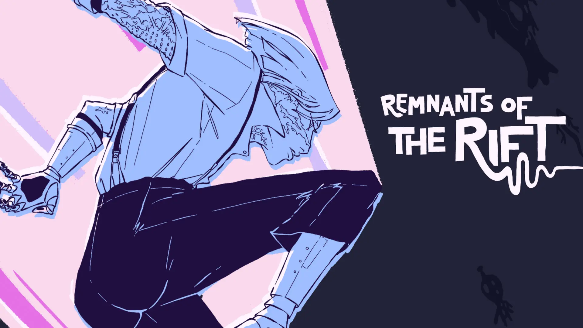 The Remnants of the Rift logo with main character