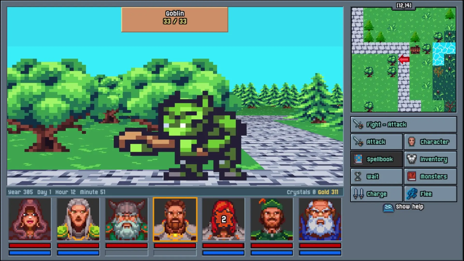 A screenshot of Legends of Amberland